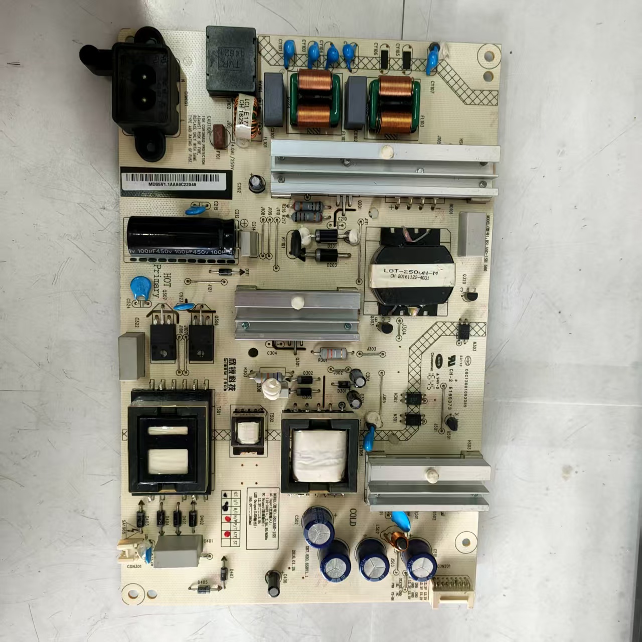 原装拆机长虹55G6 电源板HSL55D-1SH 560 XR7.820.658V1.1