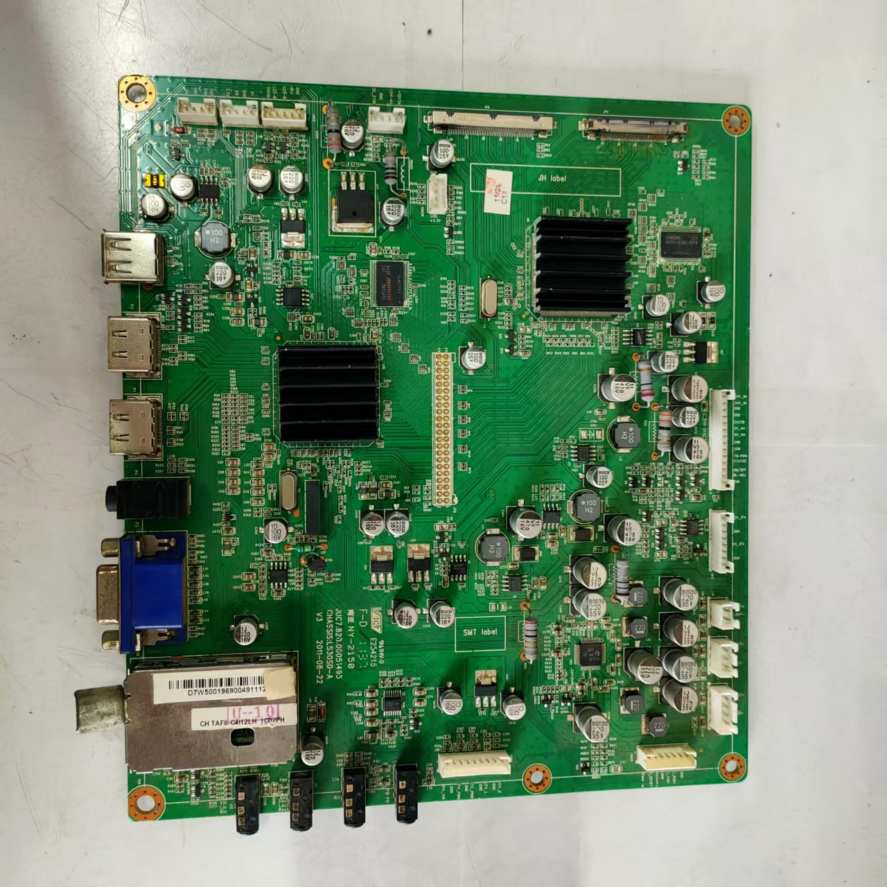 原装拆机长虹3D43A9000i主板 JUC7.820.00051495 屏LTA430HW01