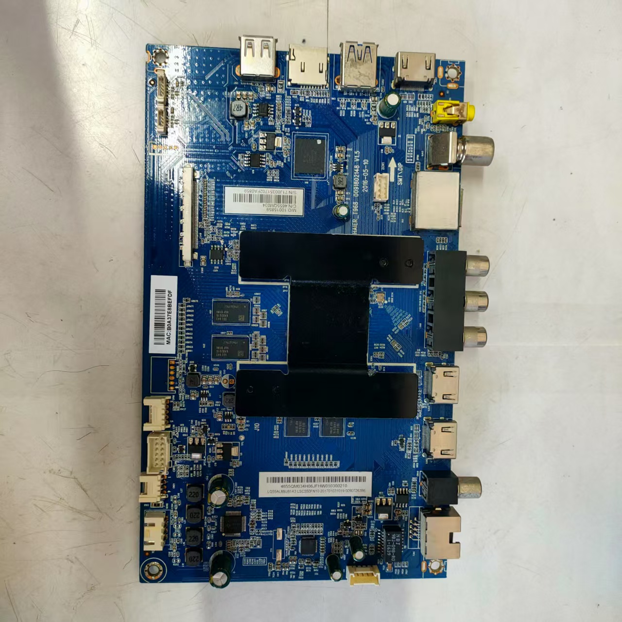 原装摩卡LQ55AL88C81A3 主板 0091802148 V1.5屏 LSC550FN10实物