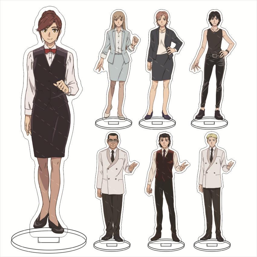 调酒师 神之杯 亚克力大立牌佐佐仓溜 来岛美和 葛藤隆亚克力摆件