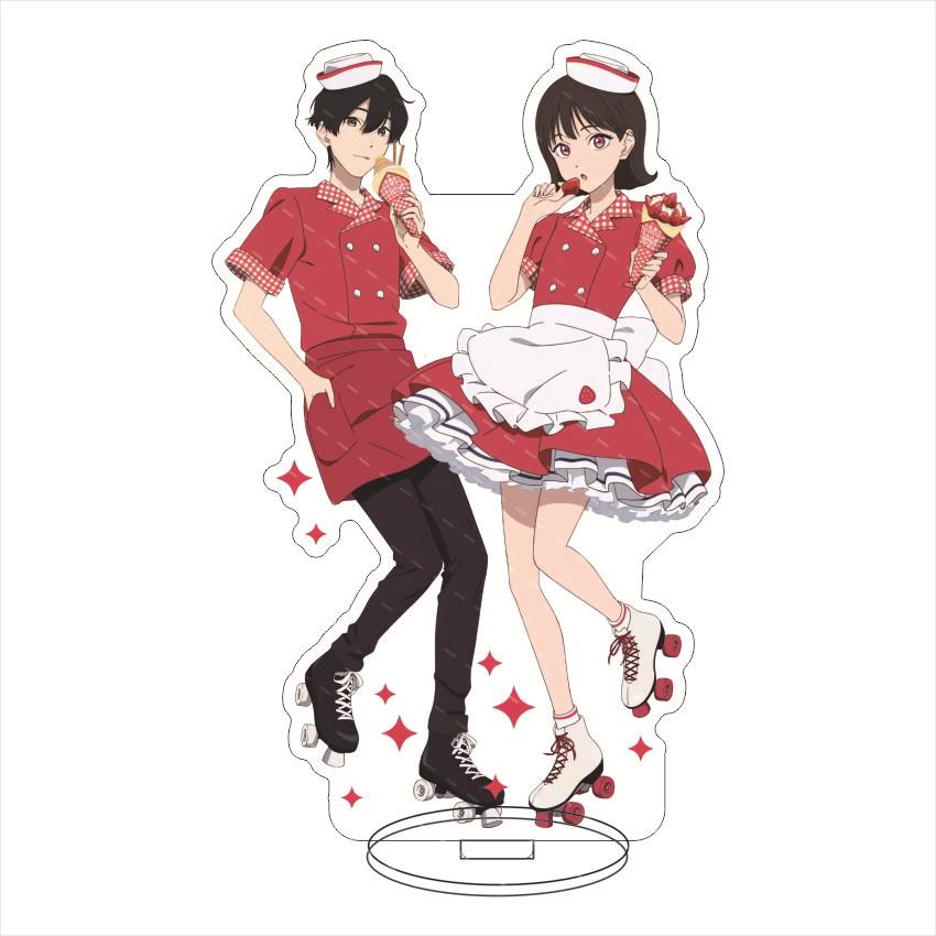 小市民系列 亚克力大立牌 小鸠常悟朗 小佐内由纪 侦探亚克力摆件