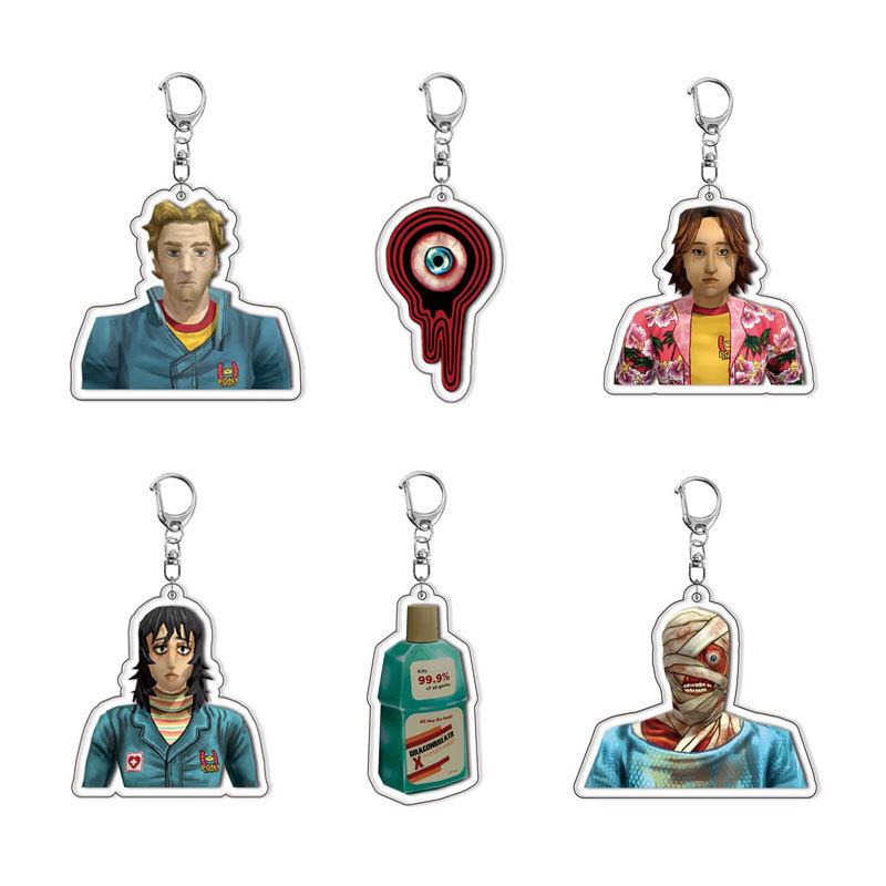 【夹层】热门恐怖游戏漱口水Chibis钥匙扣配件包挂饰现货
