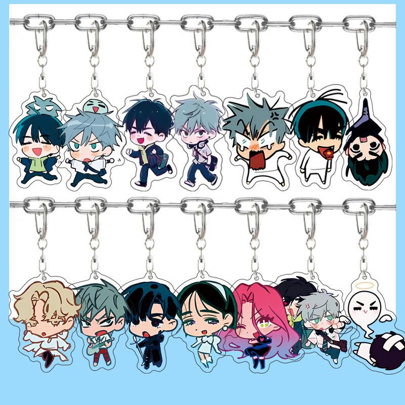 Alien Stage异形舞台亚克力钥匙扣周边学生书包卡通动漫挂件礼物