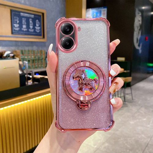 适用红米Turbo4气囊支架手机壳