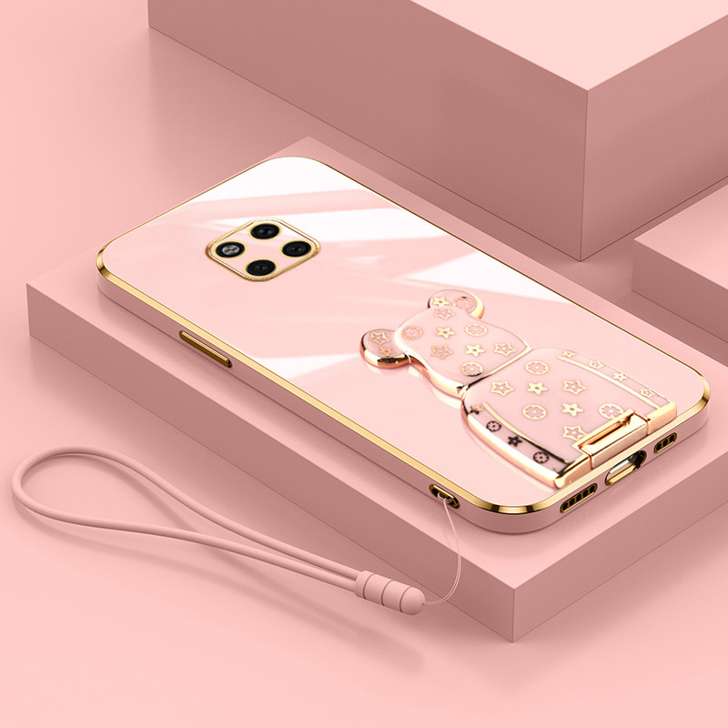 保护套适用mate20pro镜头全包防摔高端立体mate20x简约粉色可爱软壳