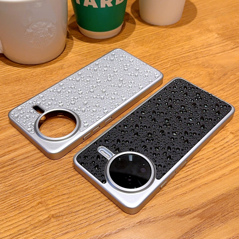 红米K80手机壳新款创意立体滴胶雨珠K80pro高级感时尚保护套小米Redmi简约个性防摔小众高端外壳男潮牌适用于