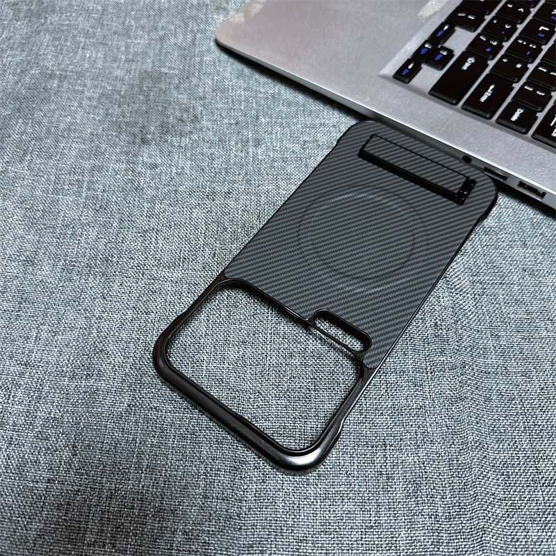 适用小米17Pro无边框碳纤维硬壳