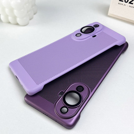 华为Nova11Pro手机壳新款nova11散热p40pro超薄创意p50硬壳p60防摔50e适用nova10男士30透气全包mate40保护套