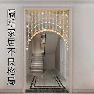 饰吊帘葫芦挂 2025珠帘天然水晶隔断门帘家用卫生间卧室遮挡轻奢装