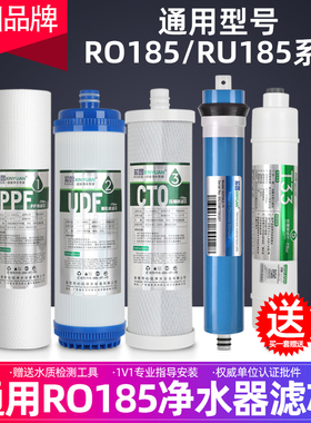 芯园适用沁园净水器滤芯家用直饮10寸RO185I C D E F过滤器RU185A