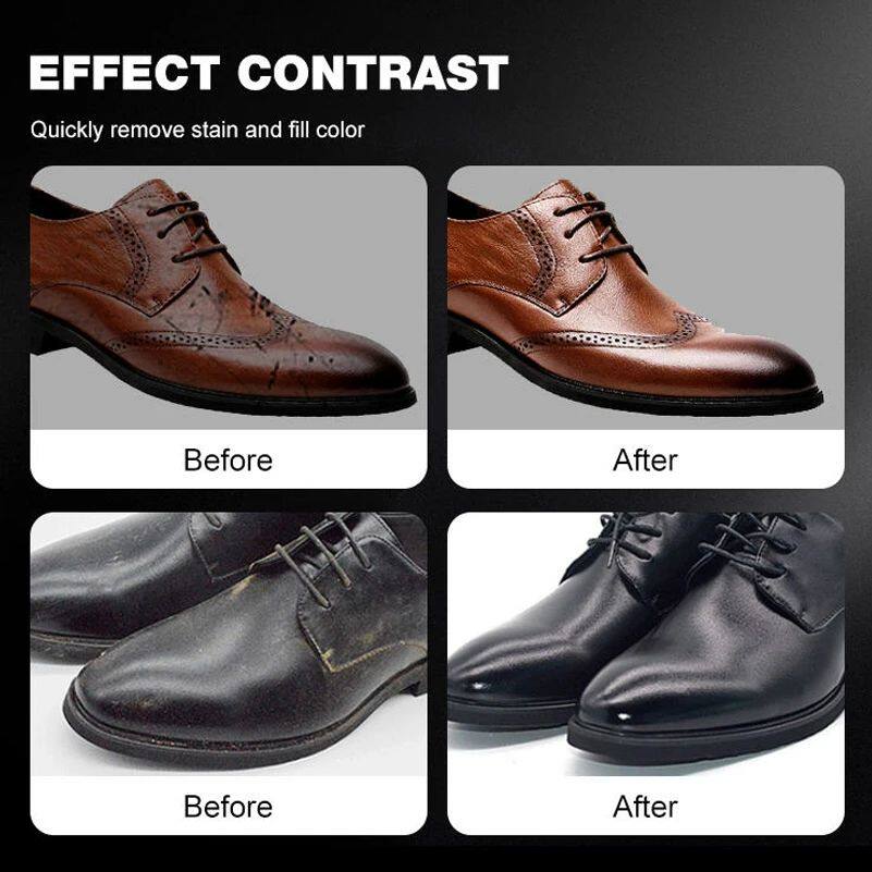 Leather Shoe Polish - 3 Colors Liquid Care Formula - Taobao product photo 5