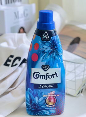 越南进口Comfort金纺衣物柔顺剂洗衣液衣服护理剂护理液800ml包邮