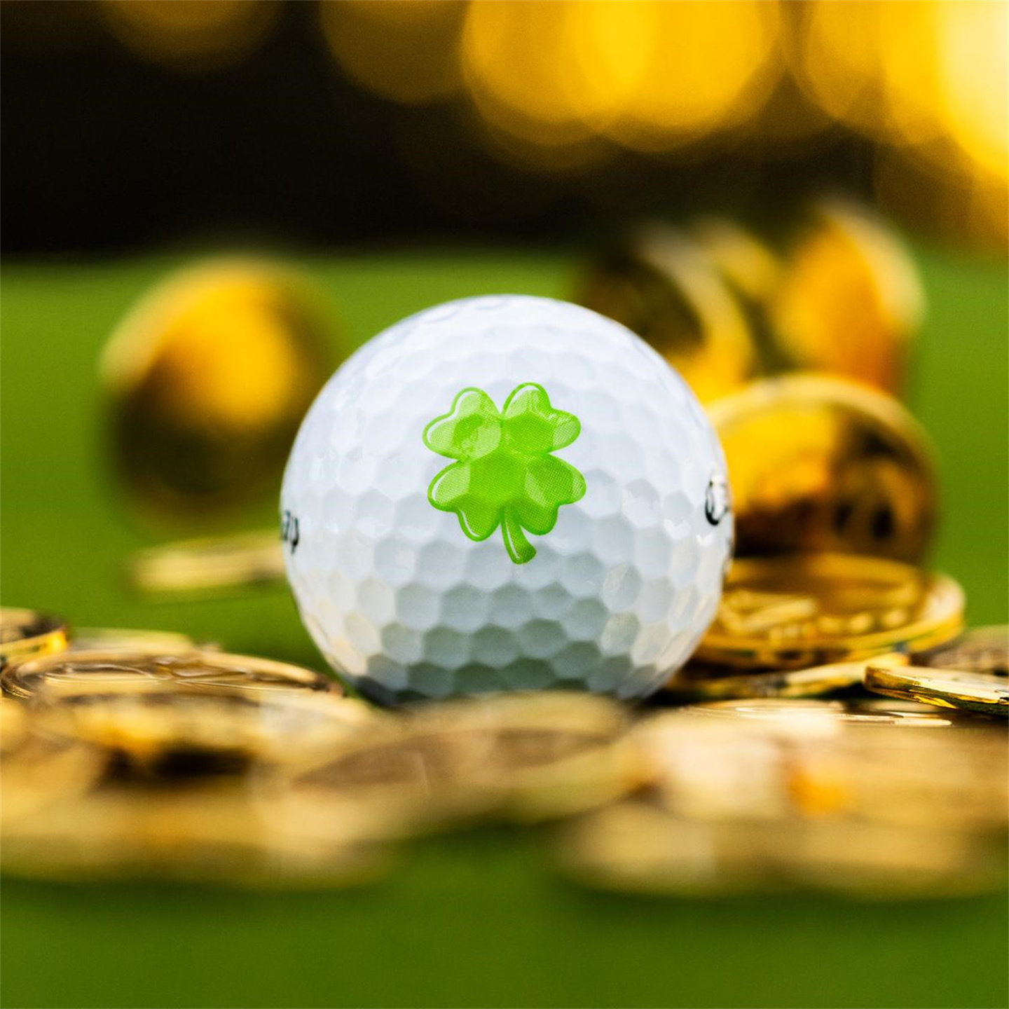 代购Callaway SUPERSOFT卡拉威LUCKY幸运限定款高尔夫球礼物送人