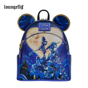 限量版 双肩背包痛包 Loungefly迪士尼米老鼠王国之心游戏联名款