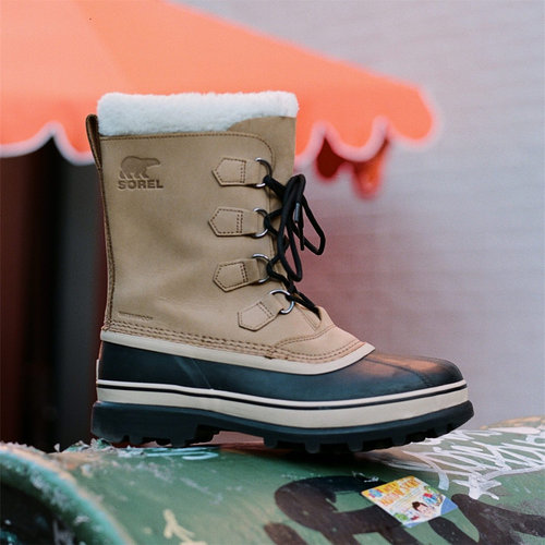 SORELCARIBOU冰熊雪地靴男款