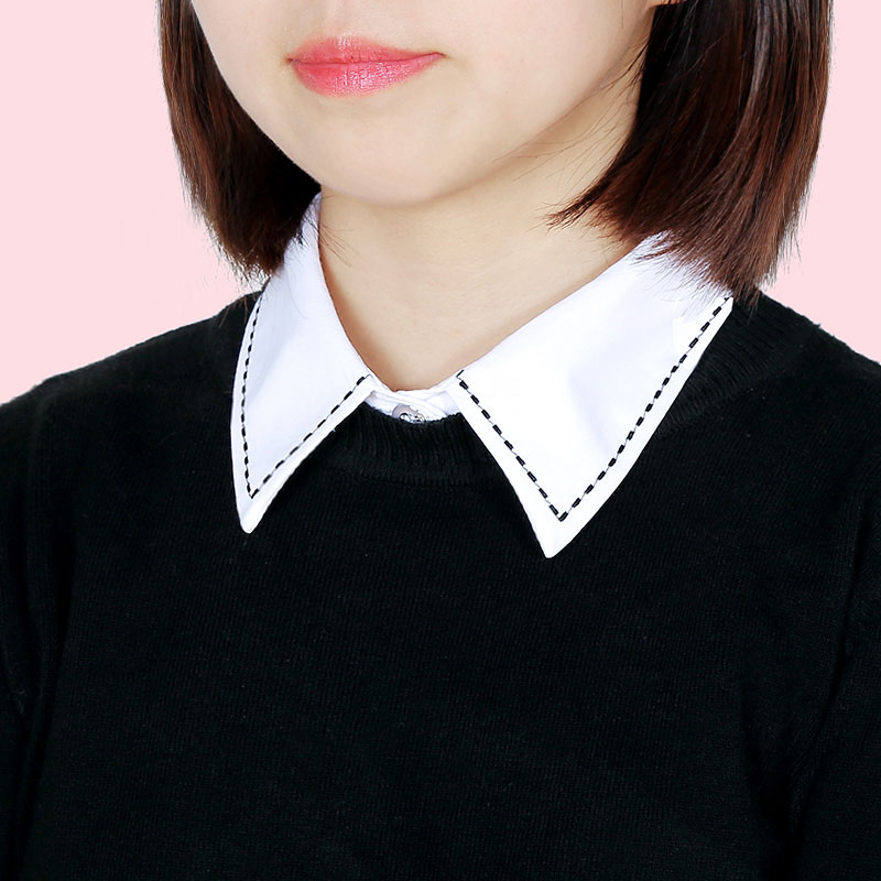 毛衣装饰领假领子女百搭假领 打底领子衬衣领秋冬假