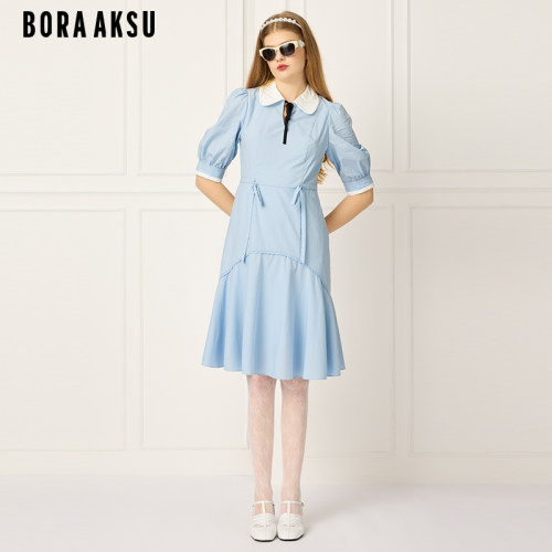 BORAAKSU夏季新品宫廷风连衣裙