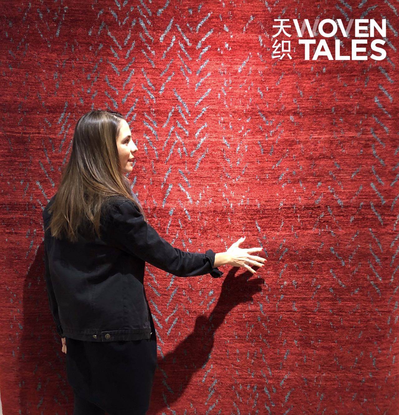 woventales天织中东进口手工羊毛现代地毯客厅卧室书房285x195cm