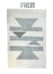WOVENTALES天织中东进口羊毛手工现代地毯290x191