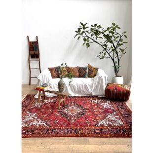 WOVENTALES天织中东进口手工羊毛波斯1980年Heris地毯280x210