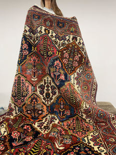 WOVENTALES天织进口原装 羊毛阿拉伯Bakhtiar地毯1930年250x160