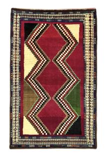 WOVENTALES天织中东进口原装 手工羊毛部落民族Qashqai地毯200x127