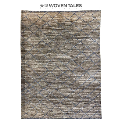 WOVENTALES天织进口中东现代Shiraz地毯手工羊毛客厅340x255