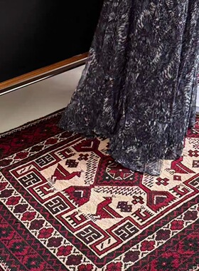 WOVENTALES天织中东进口手工羊毛Baluch波斯地毯210x105