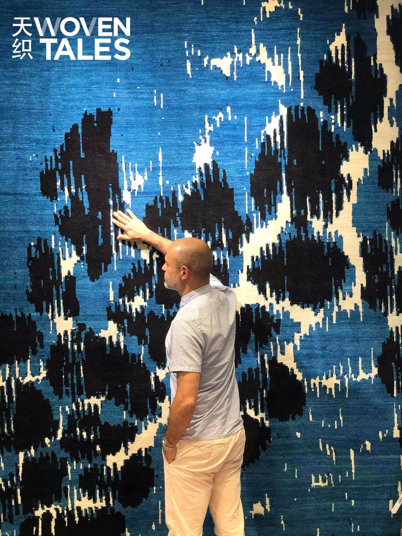 woventales天织中东进口手工羊毛现代简约地毯客厅卧室350x246cm