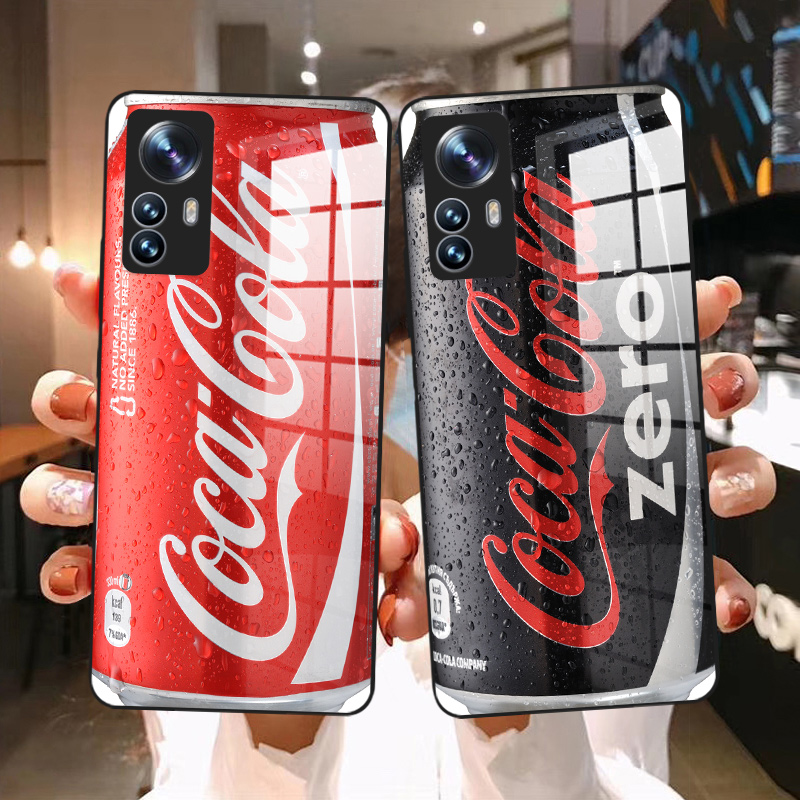 创意可乐罐适用小米12 11 10 10s 10pro 9 8 12pro手机壳欧美个性男女潮牌至尊纪念青春版玻璃保护壳11Ultra