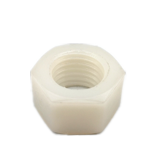 尼龙螺母六角罗帽塑料罗母塑胶螺冒pa66绝缘螺丝帽M6M8M10M12-M48
