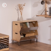 可叠加大容量储物置物架可移动 栖见堆叠箱 制吉家居 新款