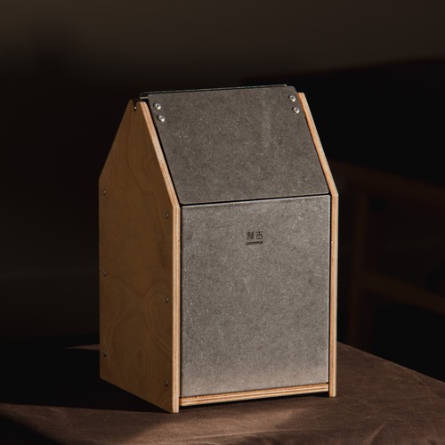 【爆款】素利桌面垃圾桶 垃圾篓可拆卸质感颜值 制吉家居