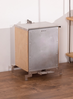 【新款】白驹垃圾桶  家用脚踏无需弯腰带内胆 制吉家居