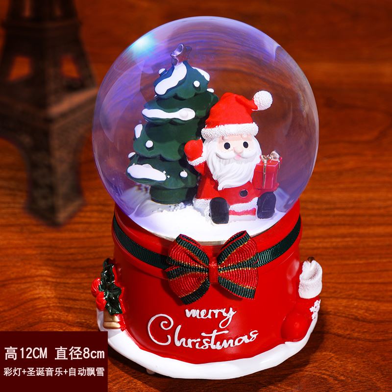 christmas gift crystal ball music box childrens gifts