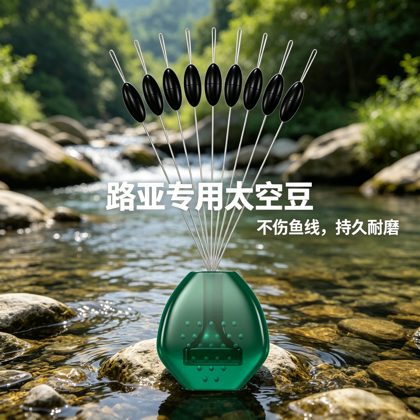 太空豆路亚德州钓组卡罗钓组挡豆图片
