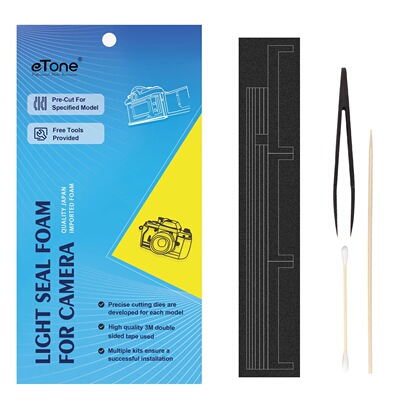 eTone Pre-cut Custom Light Seal Foam Sponge Kits Repair
