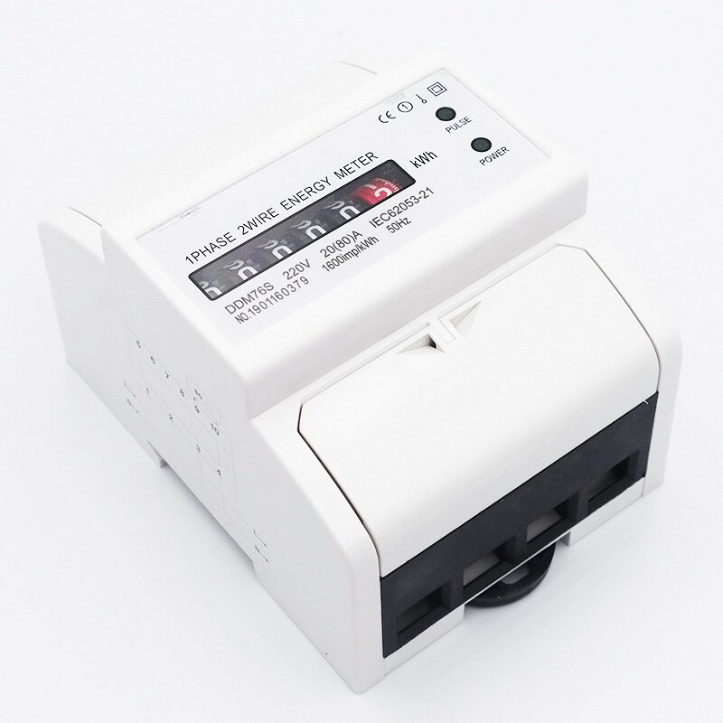 DDM76S单相电度表计度器显示