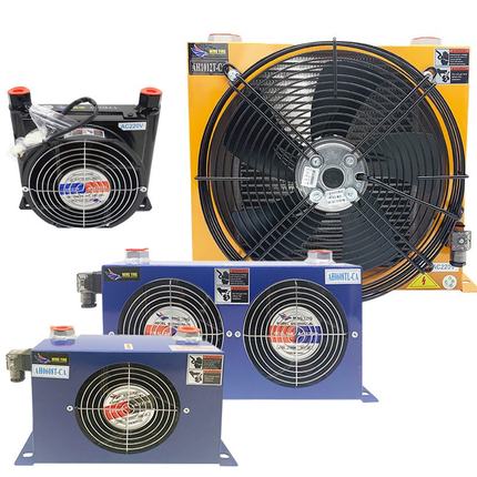 液压站风冷却器AH1012风冷式油散热器AH0608/7风冷却器AF0510系统