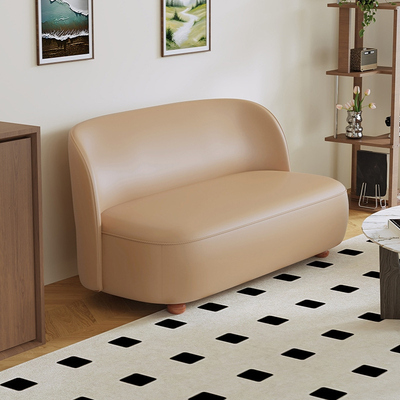 简约现代超窄版沙发客厅小户型双人三人位阳台卧室小沙发店铺公寓