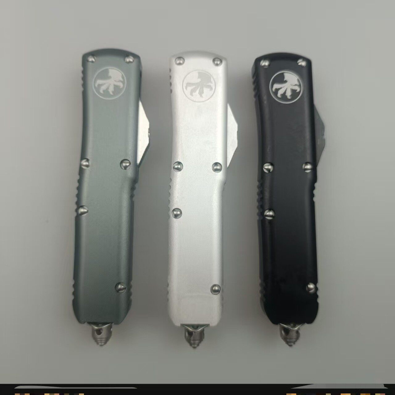 微技术蝴蝶户外野营EDC美工刀中号刀套经典 Ut85刀柄microtech