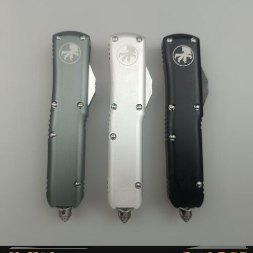 微技术蝴蝶户外野营EDC美工刀中号刀套经典 Ut85刀柄microtech