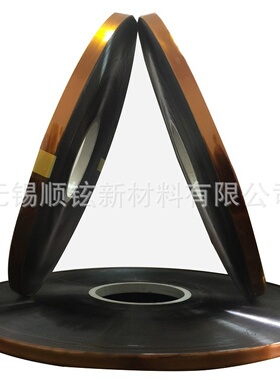 现货供应大量批发电磁线用F46聚酰亚胺簿膜 FH金黄色绝缘薄膜