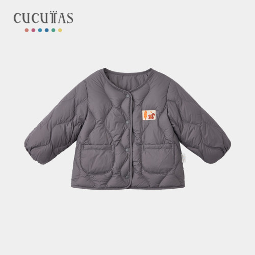 Cucutas幼童羽绒服儿童保暖舒适外套时髦爱婴室门店同款