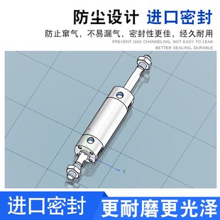 CHANTO长e拓高强度型气缸AGCW20/25/32/40/50/63/25X50X75X100X20