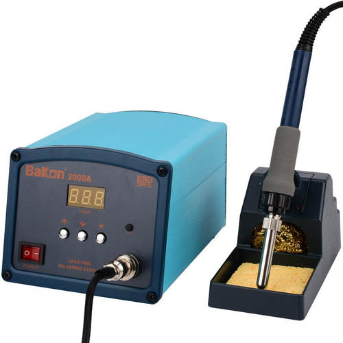 白光BK-20f00A数显高频电焊台90W高频焊台2000A高频电焊台+送5件