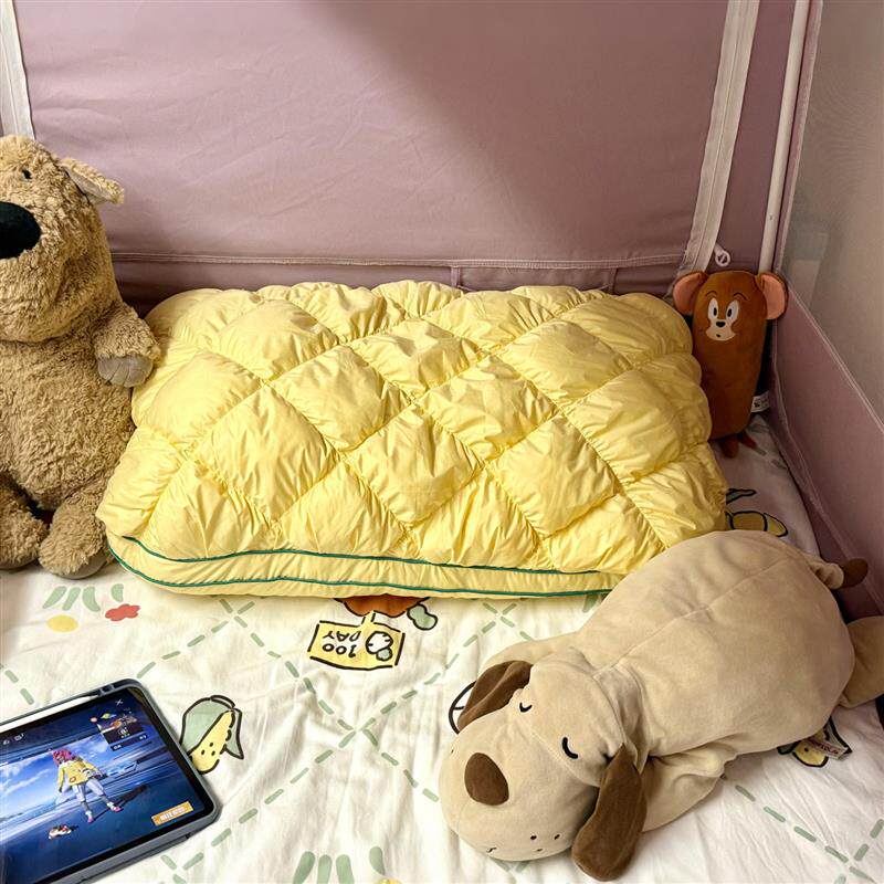 高回弹枕头学生宿舍床头菠萝包靠枕护颈椎助睡眠棉软弹午厂家