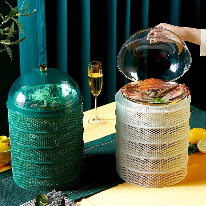 盖菜罩镂空夏季防蚊剩菜饭多层收纳架家用神器餐桌罩防苍蝇遮厂家
