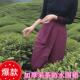 加厚采茶摘茶户外防水雨裙围裙下半身防雨一片式 雨衣护腿防刮厂家