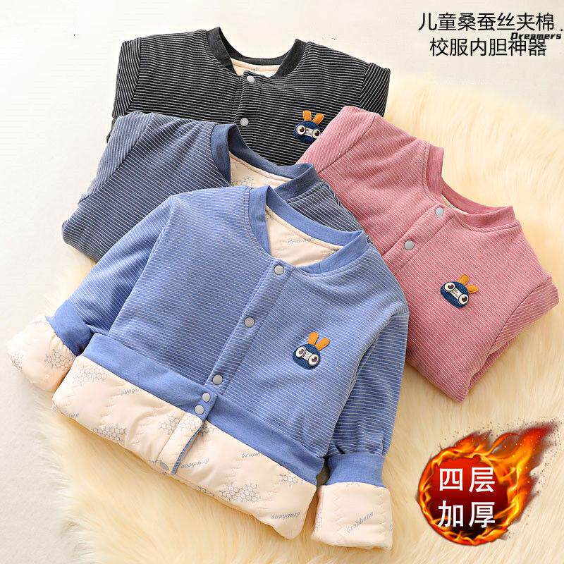 冬天校服神器冬季内搭小学生儿童保暖棉袄男童棉服女童内胆厚厂家